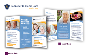 Flyer Design by rkailas for Bannister In Home Care | Design: #1916647
