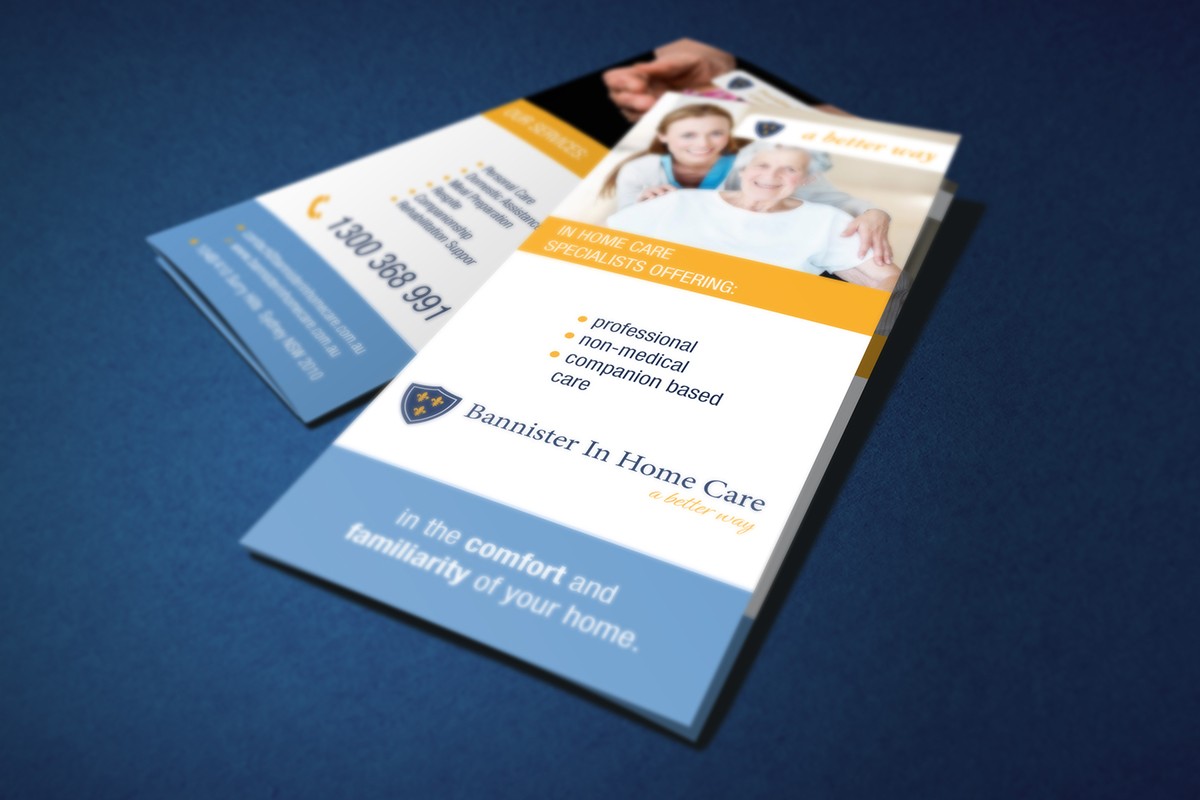 Flyer Design by Dub Coonco for Bannister In Home Care | Design: #1908391