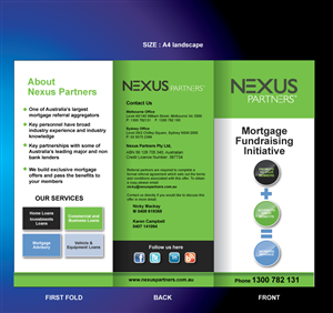 Brochure Design by designgreen for Nexus Partners | Design: #1927794