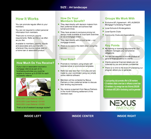 Brochure Design by designgreen for Nexus Partners | Design: #1927800