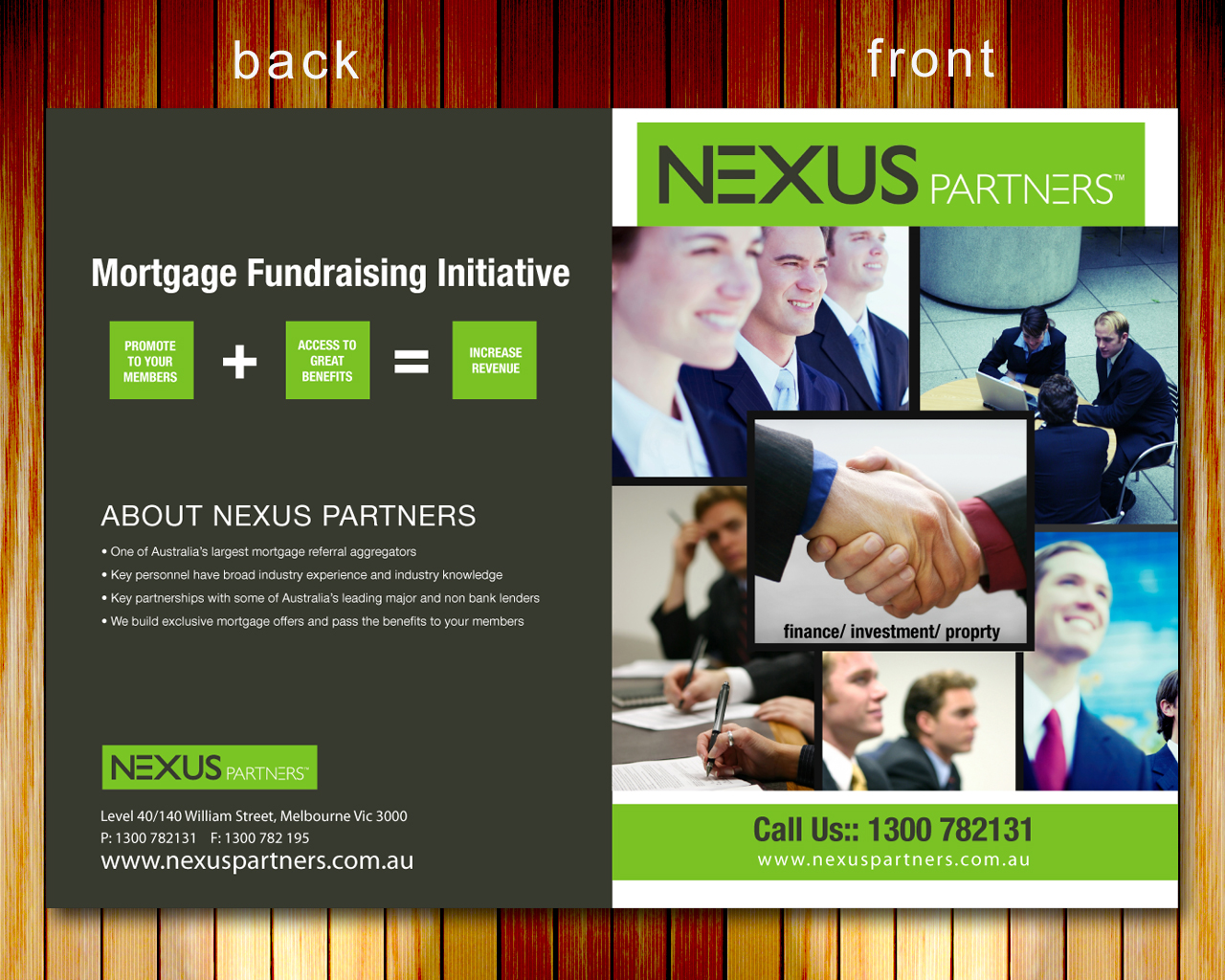 Brochure Design by Sbss for Nexus Partners | Design #1908694