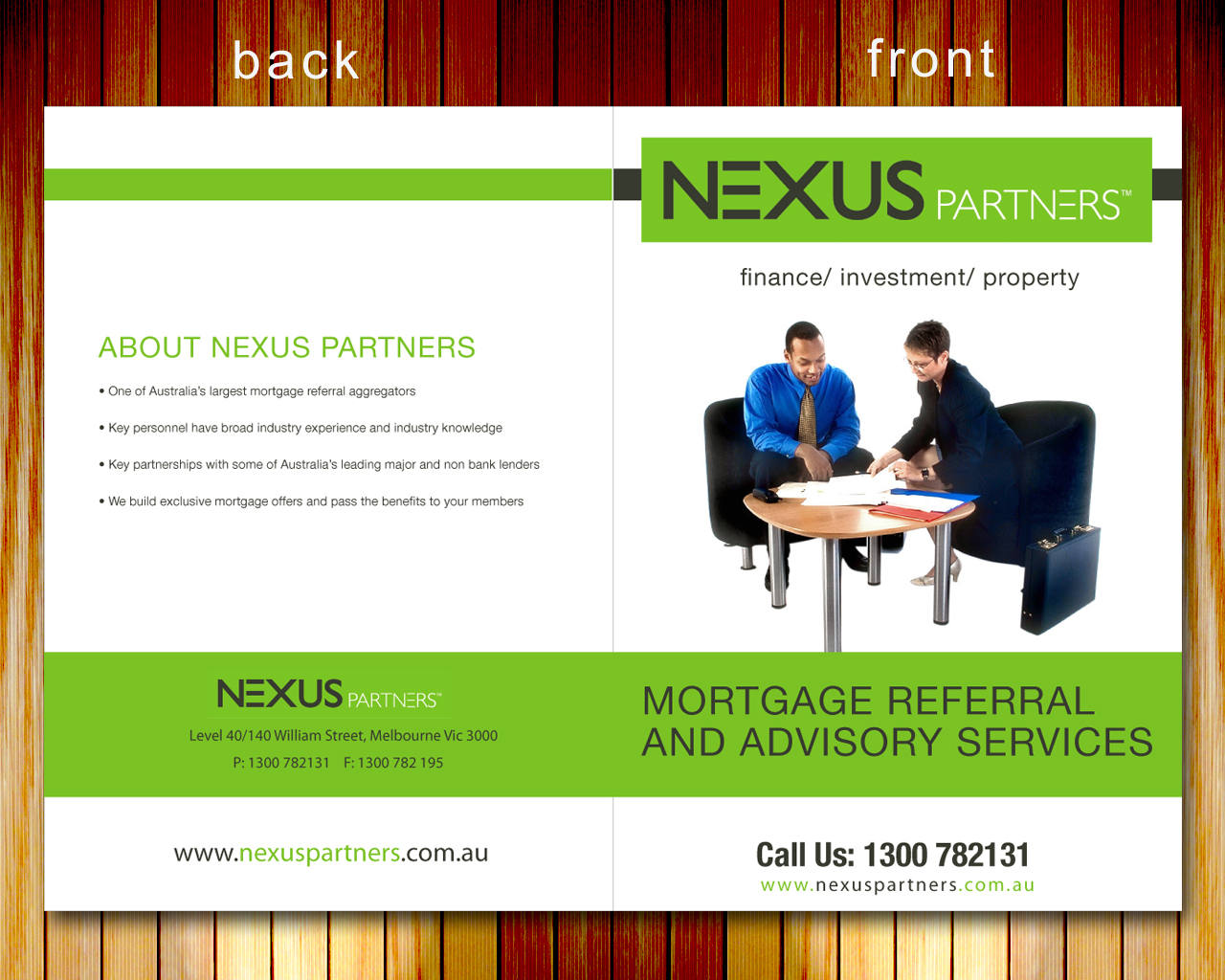 Brochure Design by Sbss for Nexus Partners | Design #1908786