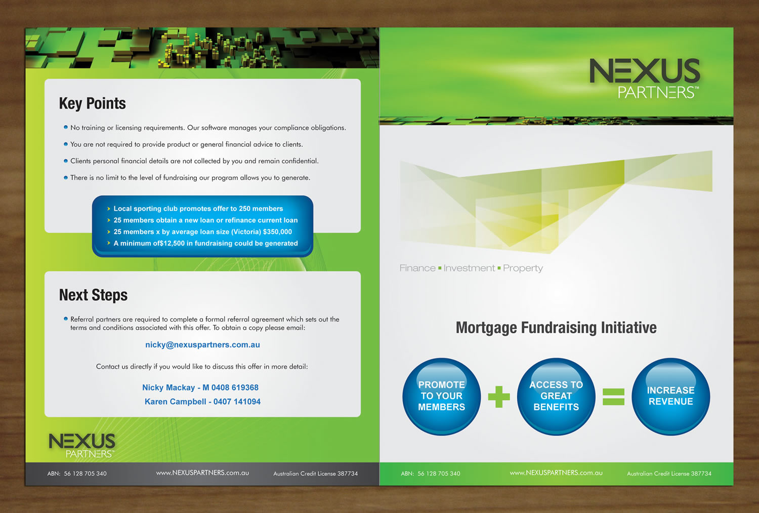 Brochure Design by Sbss for Nexus Partners | Design #1914080