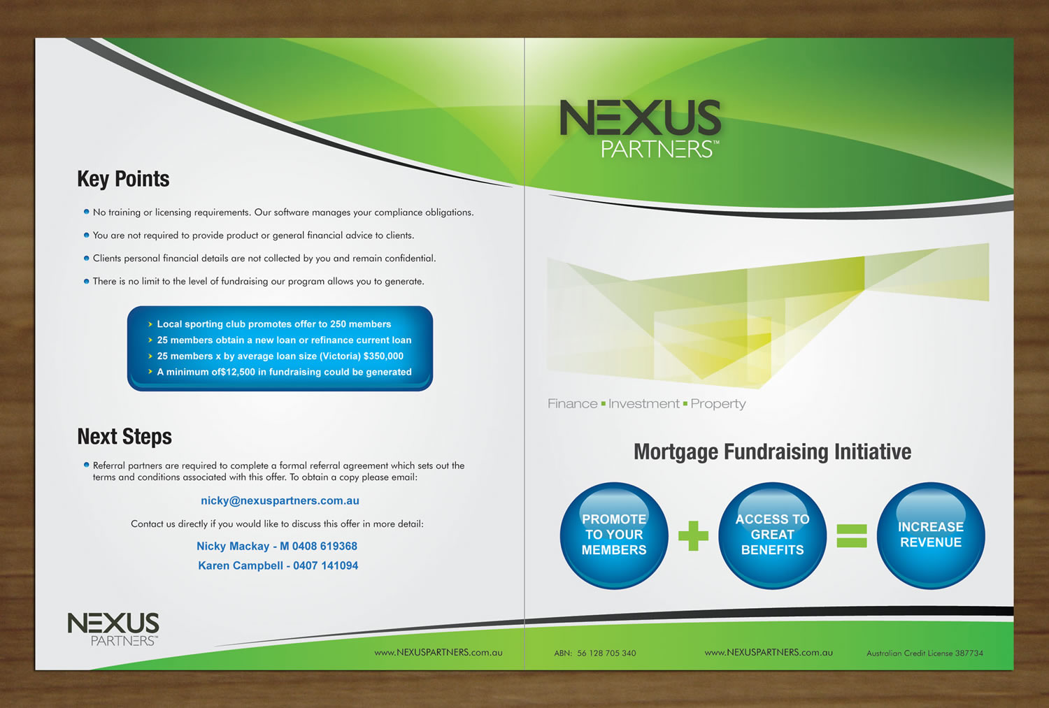 Brochure Design by Sbss for Nexus Partners | Design #1914118