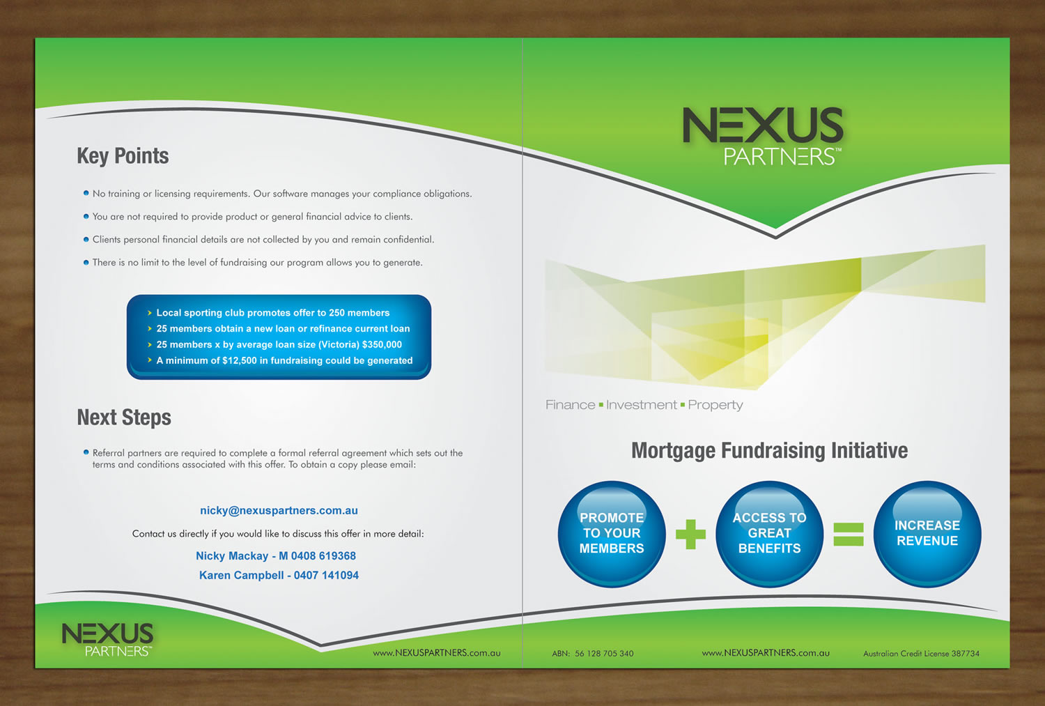 Brochure Design by Sbss for Nexus Partners | Design #1914134