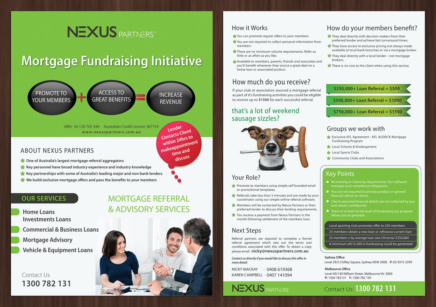 Brochure Design by Sbss for Nexus Partners | Design #1966228