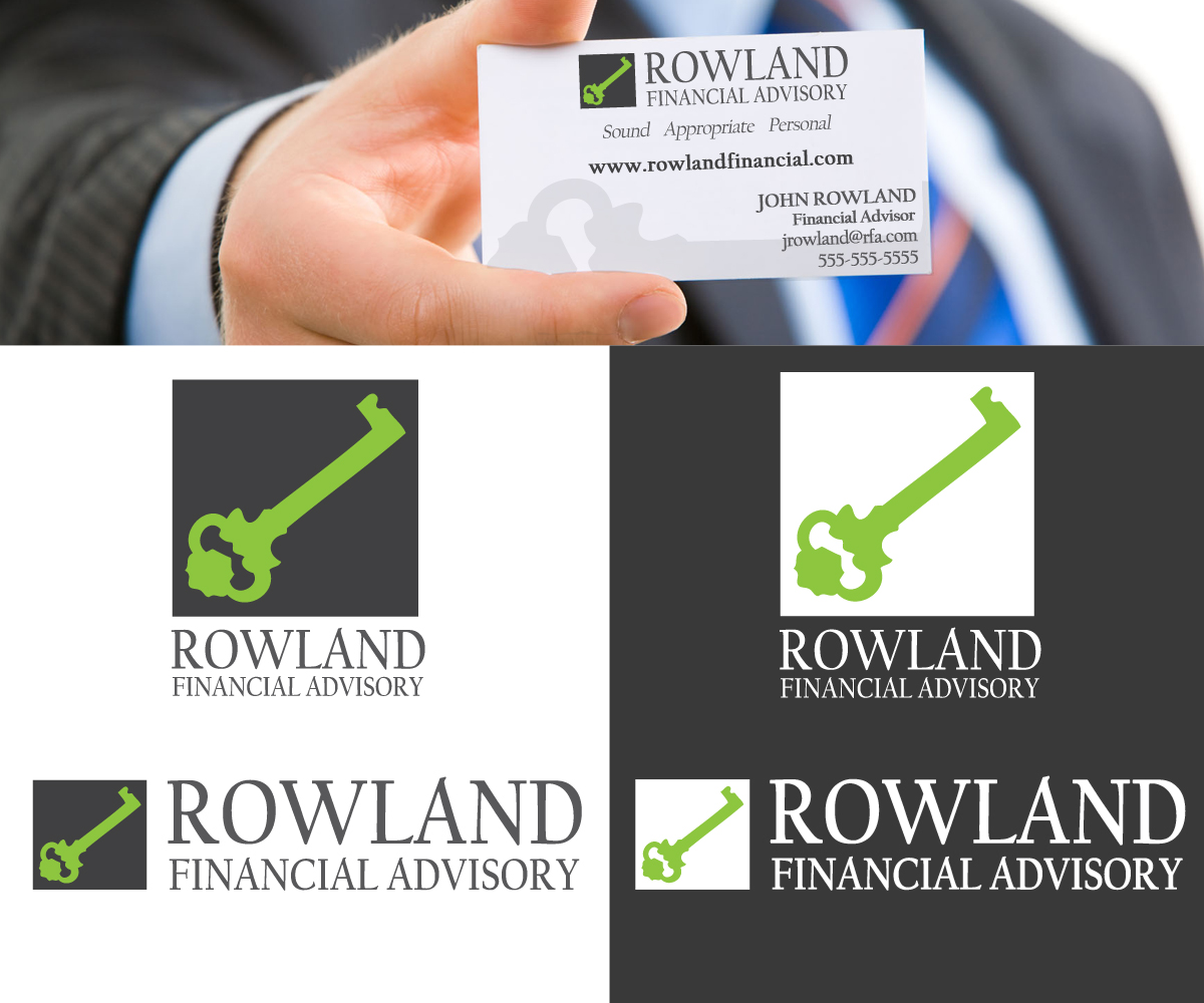 Logo Design by Can Do Design for Rowland Financial Advisory | Design #1912196