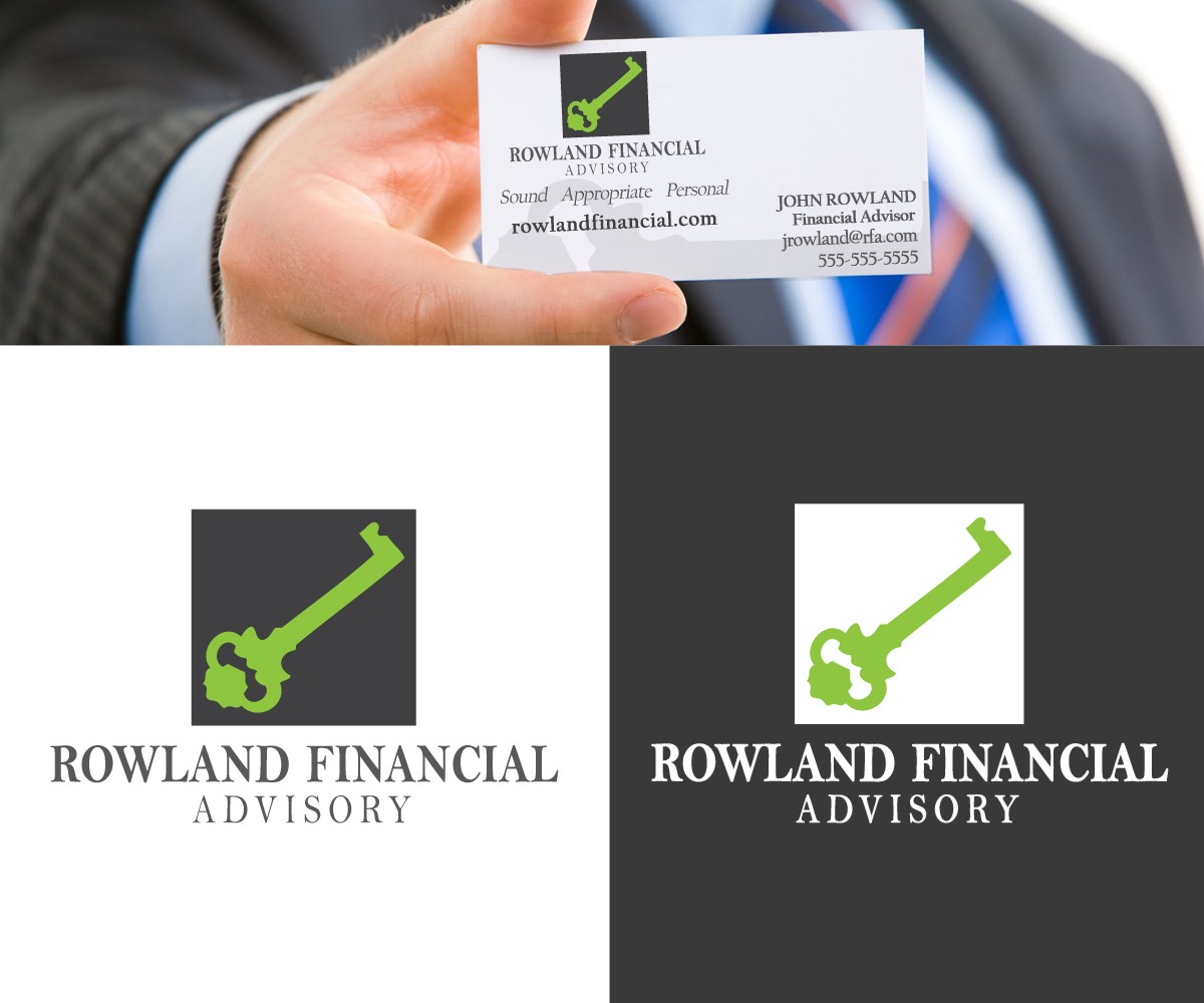 Logo Design by Can Do Design for Rowland Financial Advisory | Design #1913796