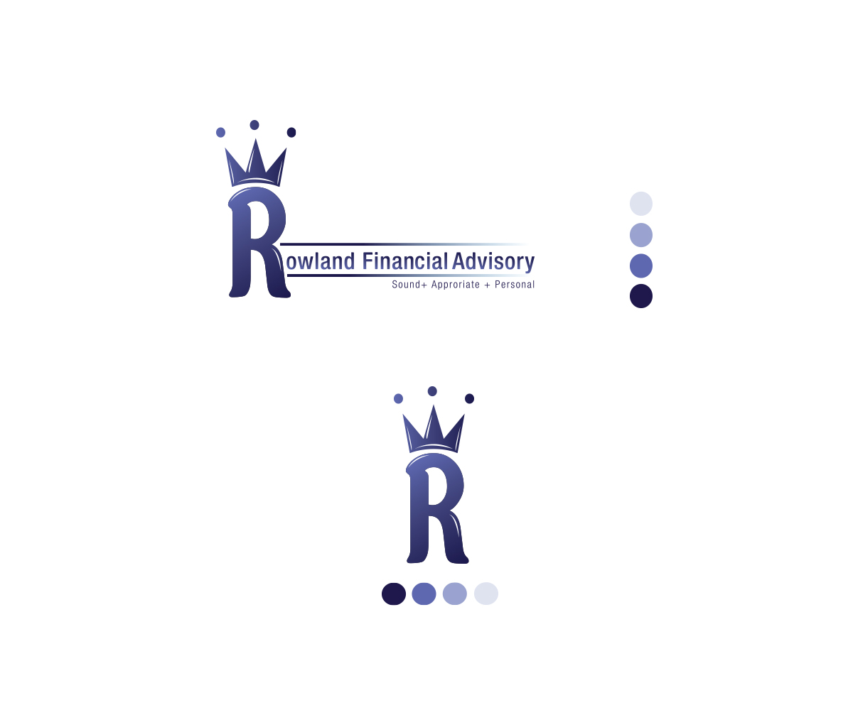 Logo Design by Cultivated Production for Rowland Financial Advisory | Design #1910356