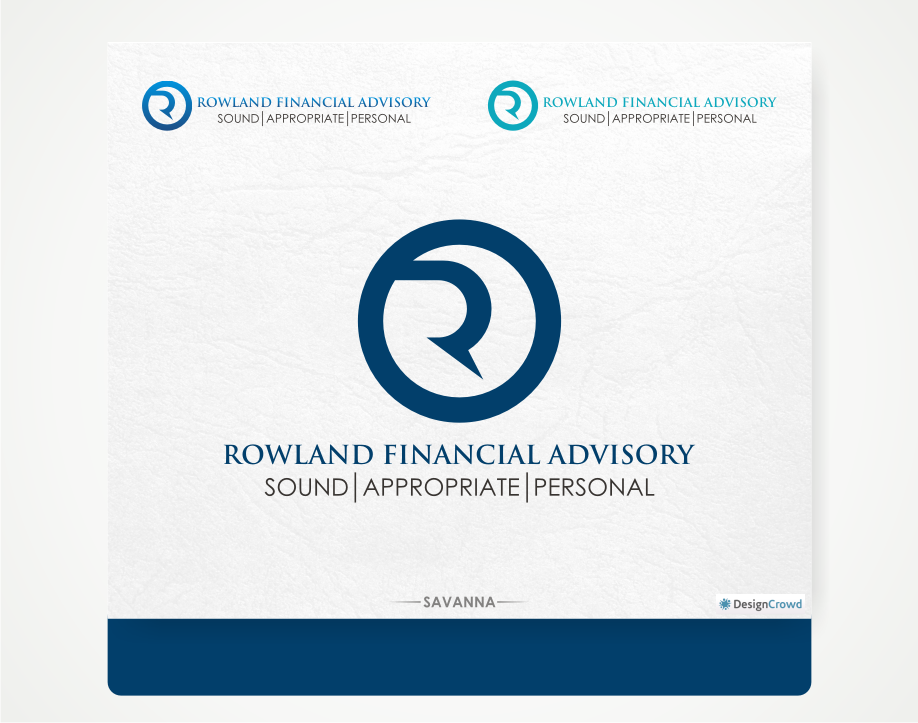 Logo Design by Savana for Rowland Financial Advisory | Design #1907874