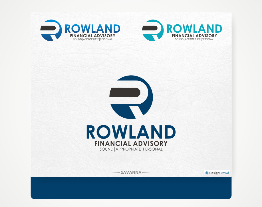 Logo Design by Savana for Rowland Financial Advisory | Design #1907878