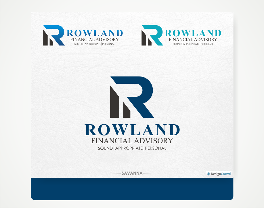 Logo Design by Savana for Rowland Financial Advisory | Design #1907879