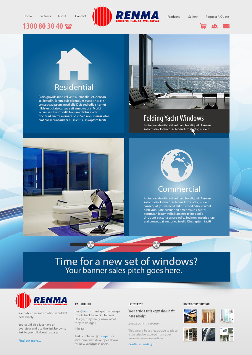 Web Design by JAC Marketing for Renma  | Design #1918792