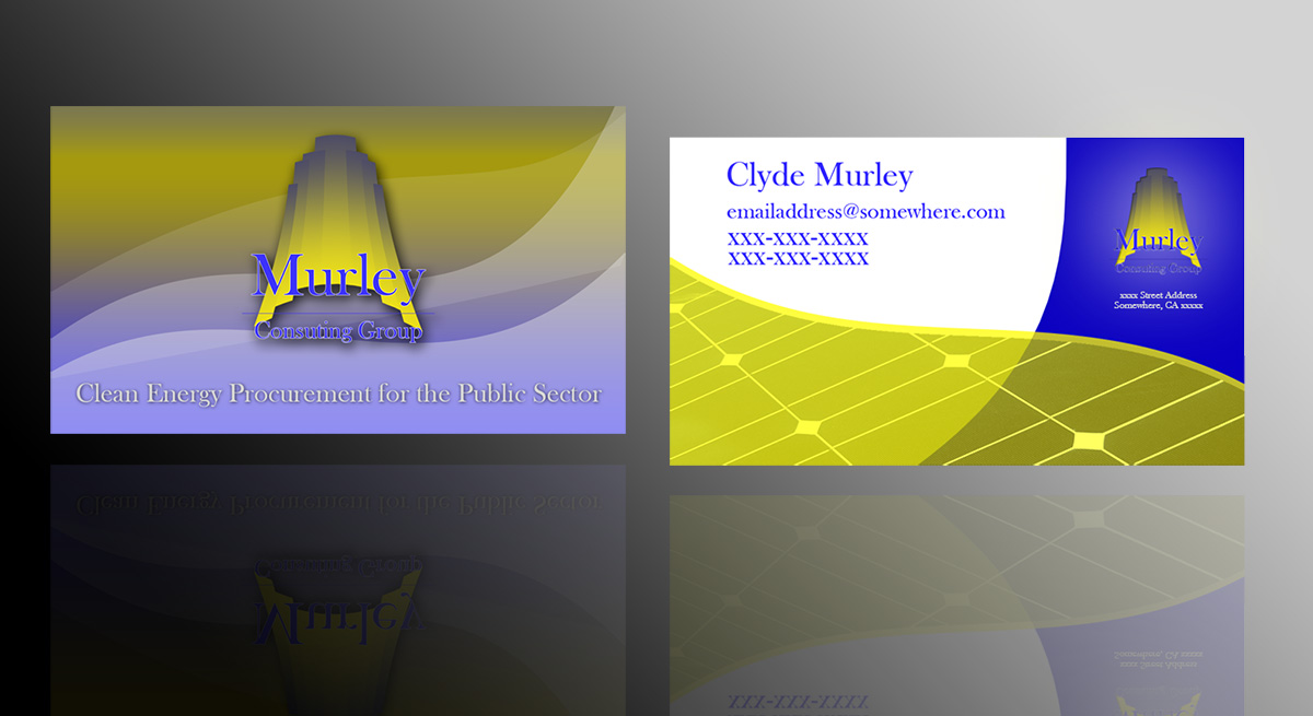 Design de Carte de Visite par Adam Dubberly pour Murley Consulting Group | Design #1914518
