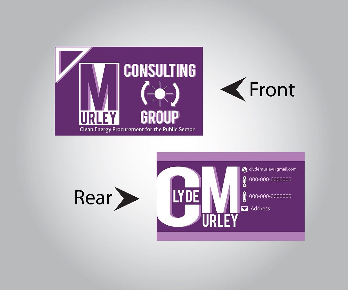 Business Card Design by Arvindanbu for Murley Consulting Group | Design #1945011