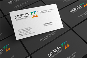 Business Card Design by logodentity for Murley Consulting Group | Design: #1923136
