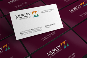 Business Card Design by logodentity for Murley Consulting Group | Design: #1959000