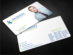 Diseño de Tarjeta de Presentación por EWS Webs para Sweeney Chiropractic | Diseño #7742704