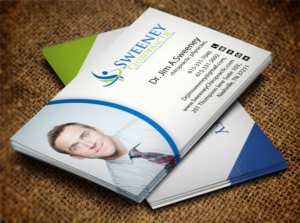 Business Card Design by Nilu for Sweeney Chiropractic | Design: #7664941