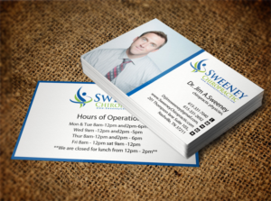 Business Card Design by Nilu for Sweeney Chiropractic | Design: #7664947
