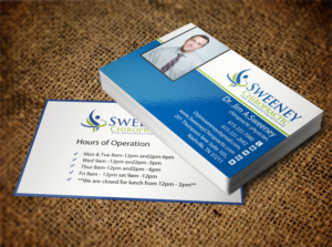 Business Card Design by Nilu for Sweeney Chiropractic | Design: #7664948