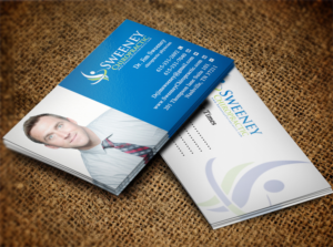 Design de Carte de Visite par Nilu pour Sweeney Chiropractic | Design : #7677675