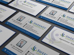 Business Card Design by Nilu for Sweeney Chiropractic | Design: #7677694