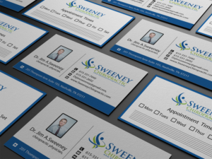 Business Card Design by Nilu for Sweeney Chiropractic | Design: #7677695