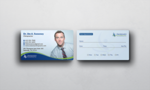 Business Card Design by AFHUN for Sweeney Chiropractic | Design: #7671368