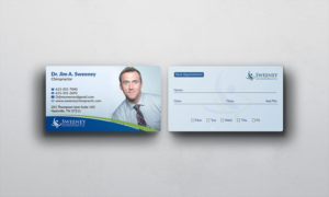 Business Card Design by AFHUN for Sweeney Chiropractic | Design: #7671371
