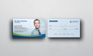 Business Card Design by AFHUN for Sweeney Chiropractic | Design: #7671372
