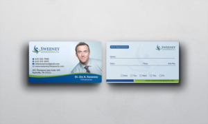 Business Card Design by AFHUN for Sweeney Chiropractic | Design: #7671373