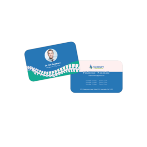 Diseño de Tarjeta de Presentación por yophi para Sweeney Chiropractic | Diseño: #7675062
