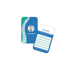 Visitenkarten-Design von yophi für Sweeney Chiropractic | Design: #7675063