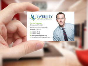 Diseño de Tarjeta de Presentación por Creations Box 2015 para Sweeney Chiropractic | Diseño: #7687058