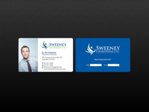 Visitenkarten-Design von Creations Box 2015 für Sweeney Chiropractic | Design: #7687059