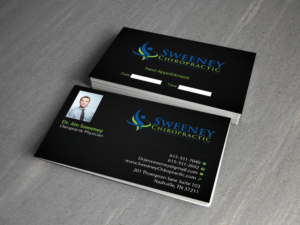 Visitenkarten-Design von Creations Box 2015 für Sweeney Chiropractic | Design: #7687062