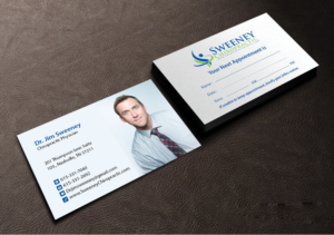 Diseño de Tarjeta de Presentación por Creations Box 2015 para Sweeney Chiropractic | Diseño: #7687067