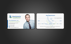 Business Card Design by chandrayaan.creative for Sweeney Chiropractic | Design: #7677907