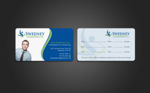 Business Card Design by chandrayaan.creative for Sweeney Chiropractic | Design: #7678387