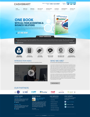 Diseño Web por TechWise para este proyecto | Diseño #1930874