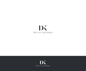 DEVON KOSOKO (DK as the monogram) | Design de Logo par Vetroff