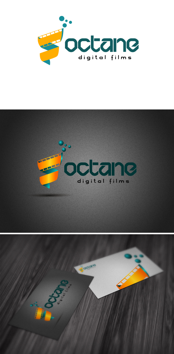 Logo Design by BASSEM AMER for Octane Digital Films | Design #1954510