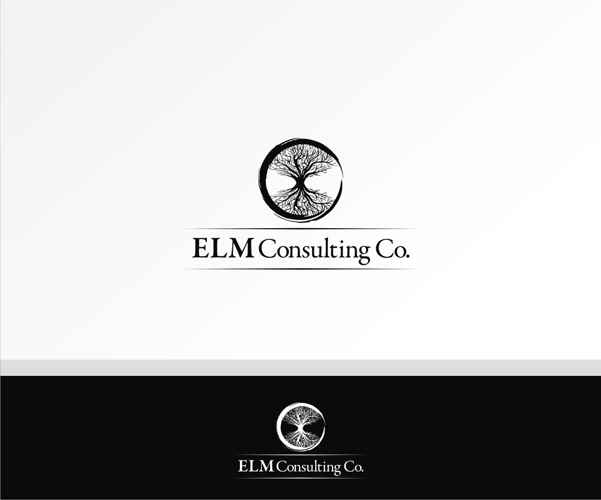 Logo Design by T I K H E - L M W for ELM Consulting Co. | Design #7960826