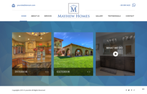 Web Design by pb for this project | Design: #7747754