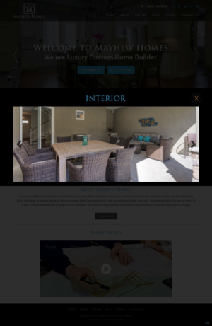 Web Design by pb for this project | Design: #7747755