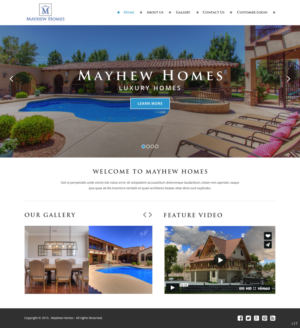 Web Design by pb for this project | Design: #7751909