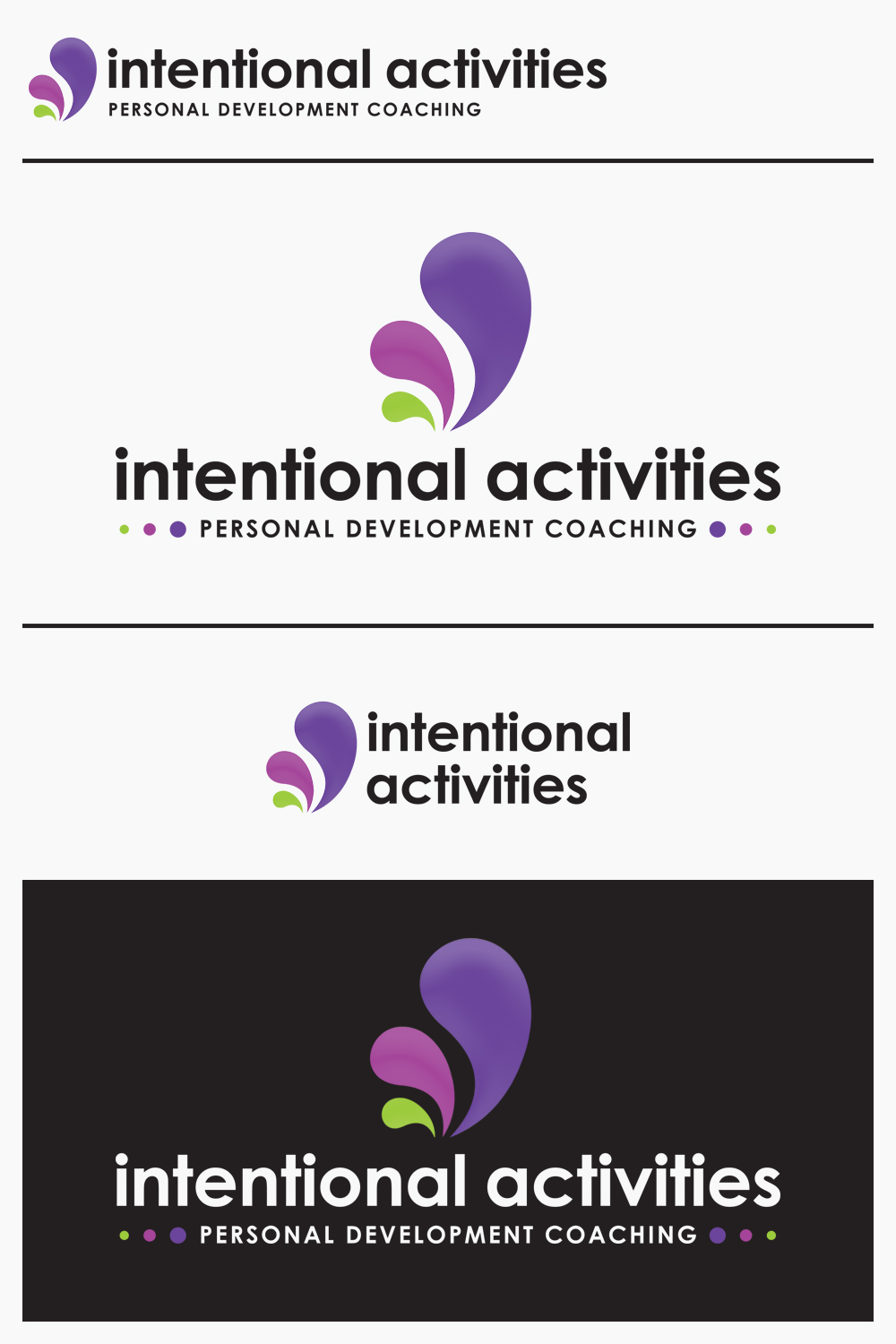 Logo Design by Ethien for Intentional Activities | Design #7837738