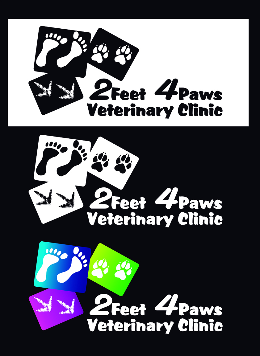 Logo-Design von JOSE ROSERO für 2Feet4Paws | Design #1942374