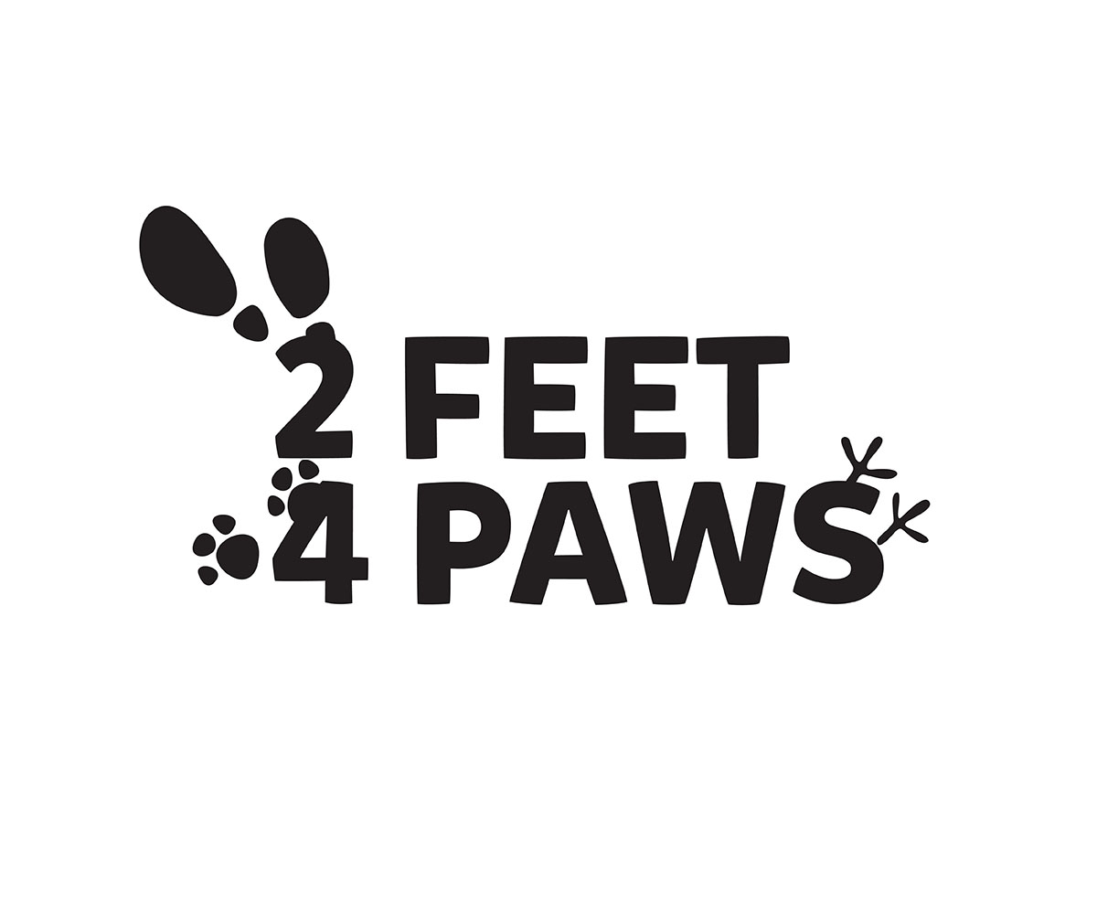 Logo Design by Sil for 2Feet4Paws | Design #1899896